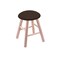 Holland Bar Stool Co Oak Vanity Stool, Dark Cherry Finish, Canter Earth Seat RC18MSNat025 - alternate 1
